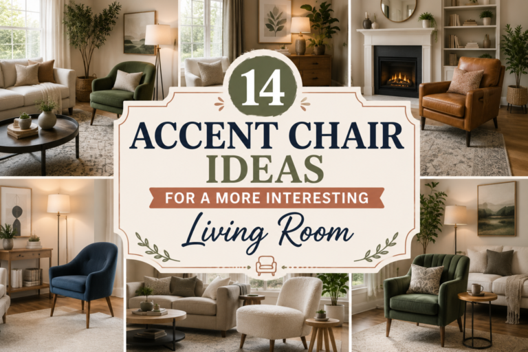 14 Accent Chair Ideas for a More Interesting Living Room