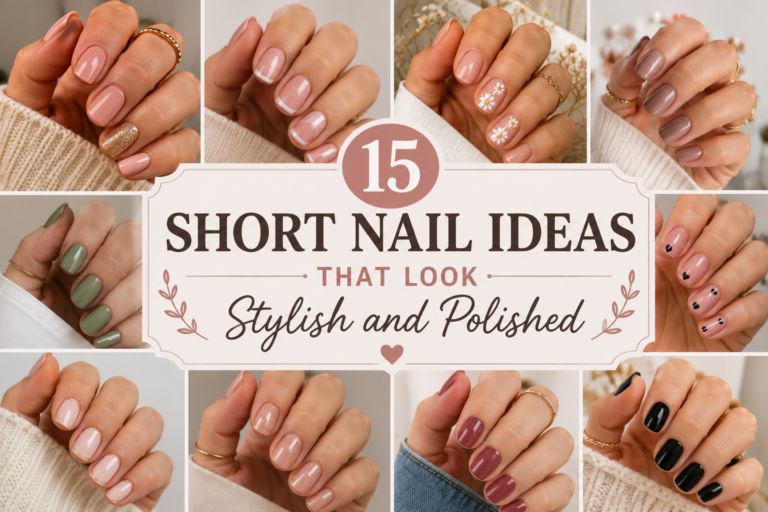 15 Short Nail Ideas That Look Stylish and Polished