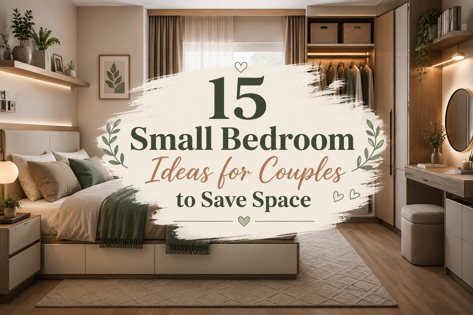 15 Small Bedroom Ideas for Couples That Maximize Space and Style