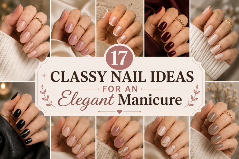 17 Classy Nail Ideas for an Elegant Manicure