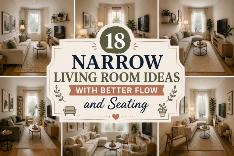 18 Narrow Living Room Ideas With Better Flow and Seating