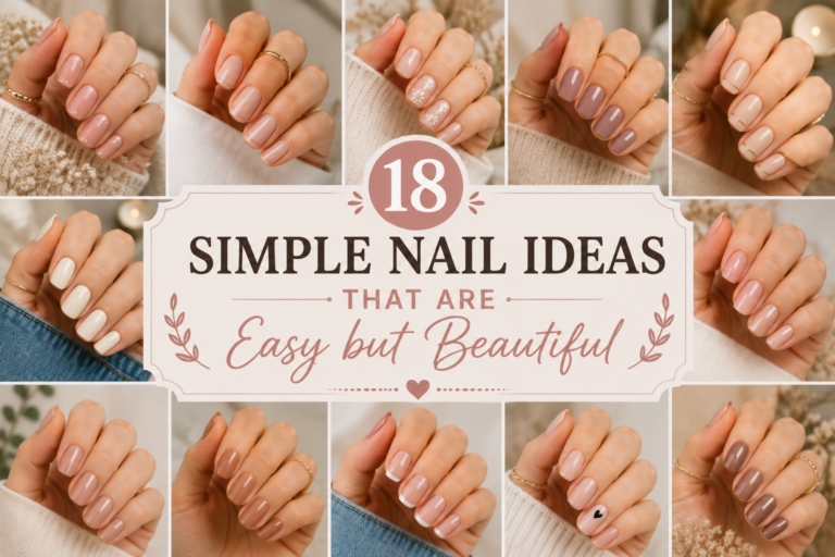 18 Simple Nail Ideas That Are Easy but Beautiful