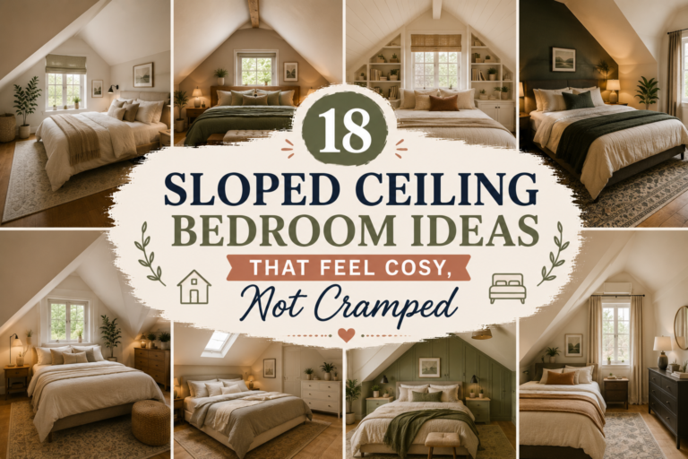 18 Sloped Ceiling Bedroom Ideas That Feel Cosy, Not Cramped