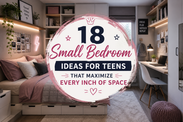 18 Small Bedroom Ideas for Teens That Maximize Every Inch of Space