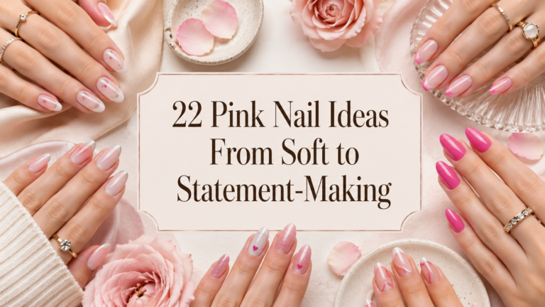 22 Pink Nail Ideas From Soft to Statement-Making