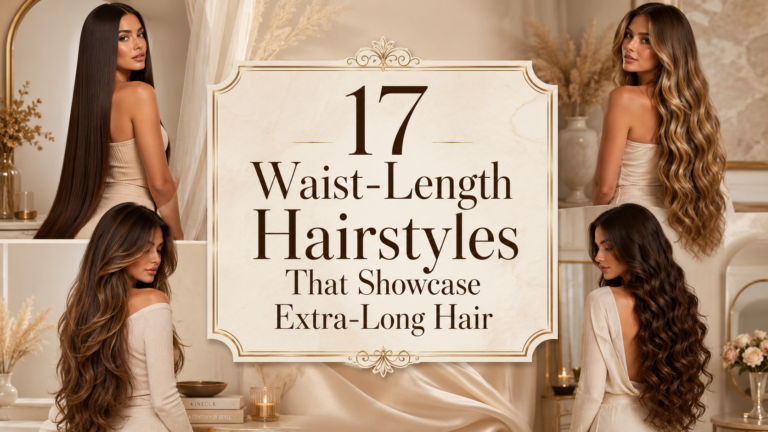 17 Waist-Length Hairstyles That Showcase Extra-Long Hair