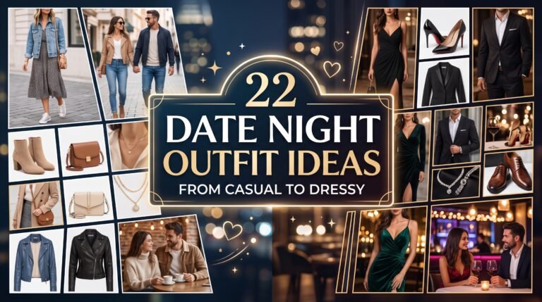 22 Date Night Outfit Ideas From Casual to Dressy