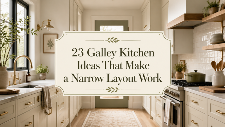 23 Galley Kitchen Ideas That Make a Narrow Layout Work