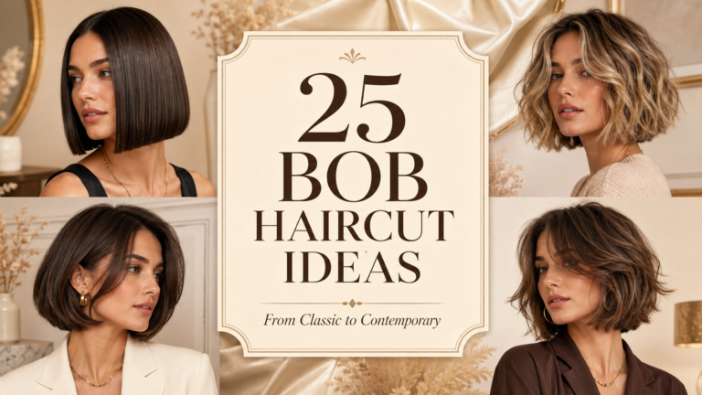 25 Bob Haircut Ideas From Classic to Contemporary