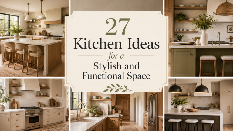 27 Kitchen Ideas for a Stylish and Functional Space