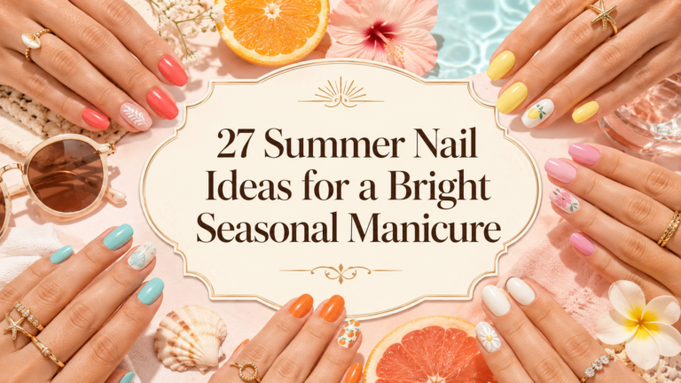 27 Summer Nail Ideas for a Bright Seasonal Manicure